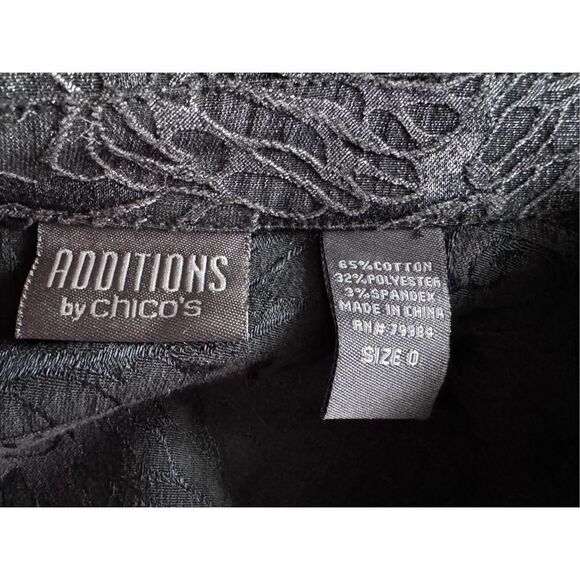 Chicos Textured Jacket, size 0(S) - Picture 7 of 7